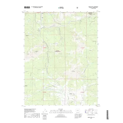 2019 Map of Mount Axtell, 2019 Print