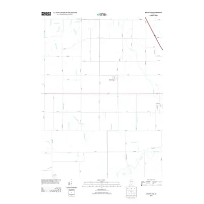 2013 Map of Mount Ayr, 2013 Print
