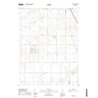 2019 Map of Mount Ayr, 2019 Print