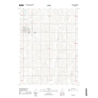 2018 Map of Mount Ayr, 2018 Print