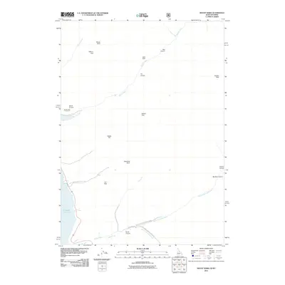 2011 Map of Mount Baird, 2011 Print
