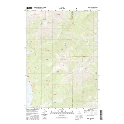 2017 Map of Mount Baird, 2017 Print