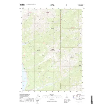 2020 Map of Mount Baird, 2020 Print