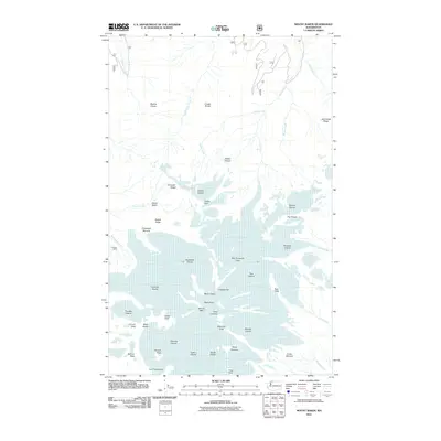 2011 Map of Mount Baker, 2011 Print