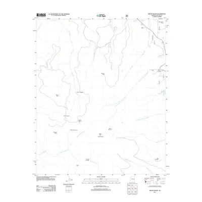 2011 Map of Mount Baldy, 2011 Print