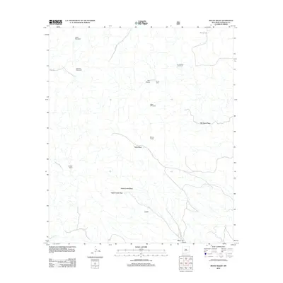 2012 Map of Mount Baldy, 2012 Print