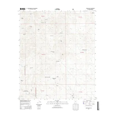 2013 Map of Mount Baldy, 2013 Print