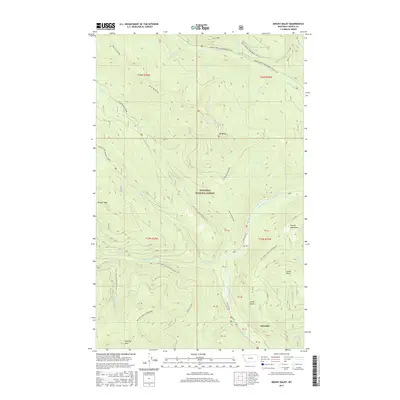2017 Map of Mount Baldy, 2017 Print