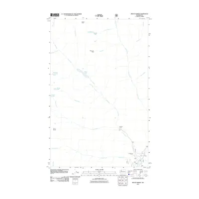 2011 Map of Mount Barney, 2011 Print