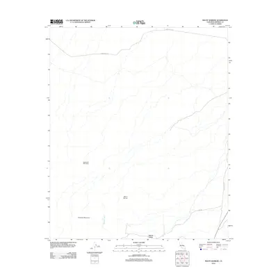 2012 Map of Mount Barrow, 2012 Print