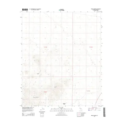 2015 Map of Mount Barrow, 2015 Print