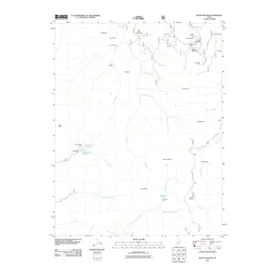 2011 Map of Mount Belknap, 2011 Print