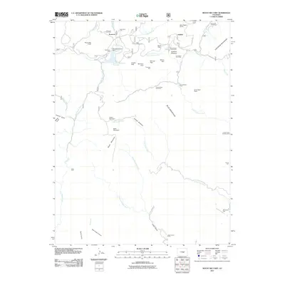 2011 Map of Mount Big Chief, 2011 Print