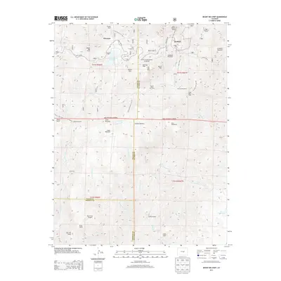 2013 Map of Mount Big Chief, 2013 Print