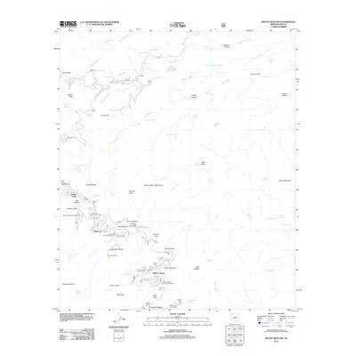 2011 Map of Mount Bigelow, 2011 Print