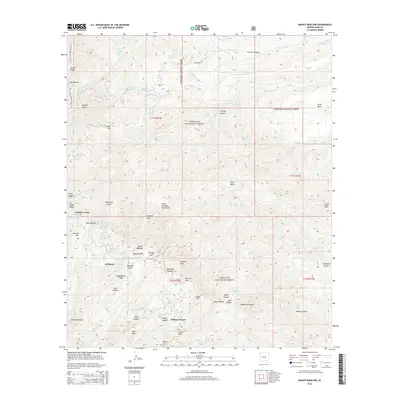 2014 Map of Mount Bigelow, 2014 Print