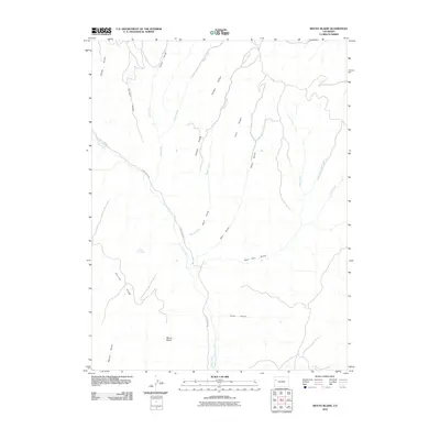 2010 Map of Mount Blaine, 2010 Print