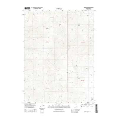 2014 Map of Mount Blitzen, 2014 Print