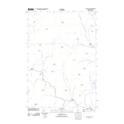 2011 Map of Mount Blue, 2011 Print