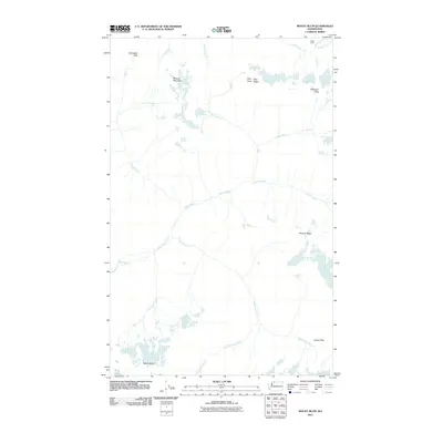 2011 Map of Mount Blum, 2011 Print