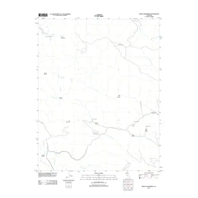 2012 Map of Mount Boardman, 2012 Print