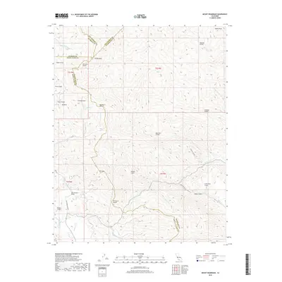 2018 Map of Mount Boardman, 2018 Print