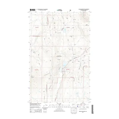 2014 Map of Mount Bonaparte, 2014 Print