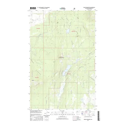 2017 Map of Mount Bonaparte, 2017 Print