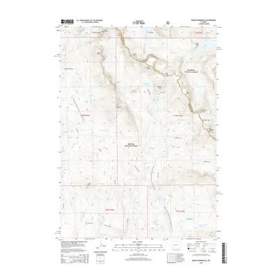 2015 Map of Mount Bonneville, 2015 Print