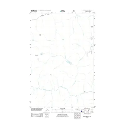 2011 Map of Mount Bradley, 2011 Print