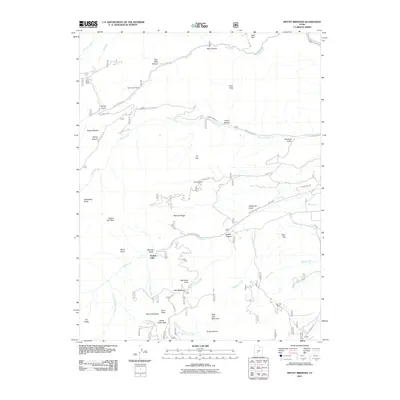 2011 Map of Mount Brigham, 2011 Print