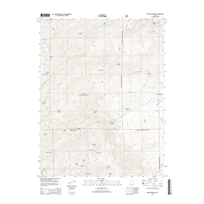 2014 Map of Mount Brigham, 2014 Print