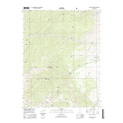 2017 Map of Mount Brigham, 2017 Print