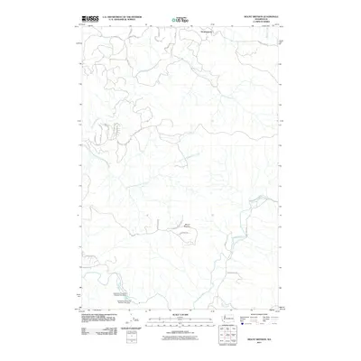 2011 Map of Mount Brynion, 2011 Print