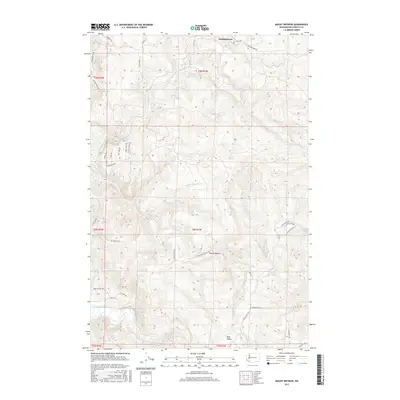 2017 Map of Mount Brynion, 2017 Print