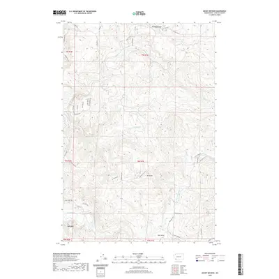 2020 Map of Mount Brynion, 2020 Print