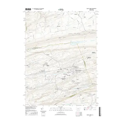 2016 Map of Mount Carmel, 2016 Print