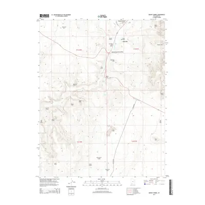 2014 Map of Mount Carmel, 2014 Print