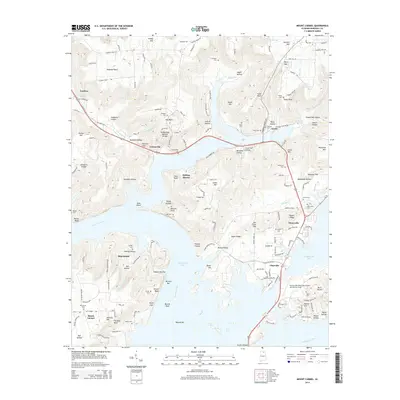 2014 Map of Mount Carmel, 2014 Print