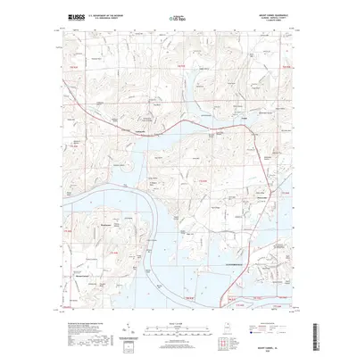 2020 Map of Mount Carmel, 2020 Print