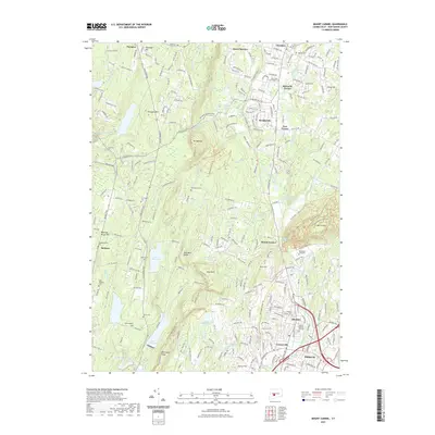 2021 Map of Mount Carmel, 2021 Print