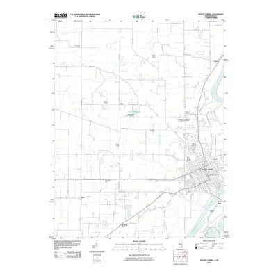 2010 Map of Mount Carmel, 2010 Print