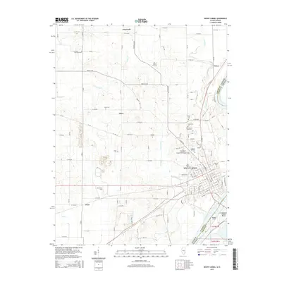 2015 Map of Mount Carmel, 2015 Print