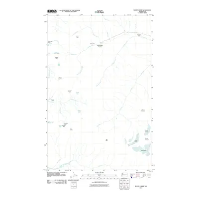 2011 Map of Mount Carrie, 2011 Print