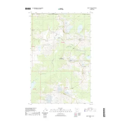 2020 Map of Mount Carter, 2020 Print