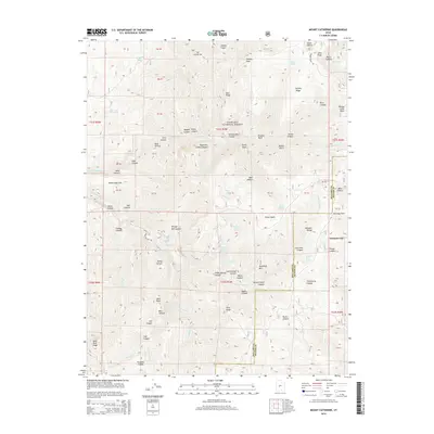 2014 Map of Mount Catherine, 2014 Print