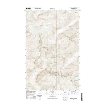 2014 Map of Mount Challenger, 2014 Print