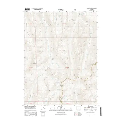 2016 Map of Mount Champion, 2016 Print