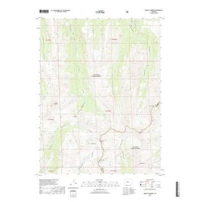 2019 Map of Mount Champion, 2019 Print