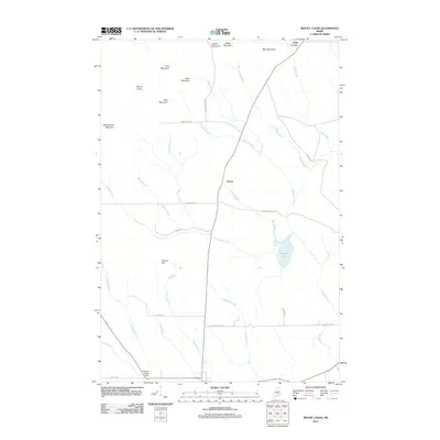 2011 Map of Mount Chase, 2011 Print